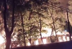Kolejny wielki pożar pod Moskwą. Spłonęły wojskowe baraki