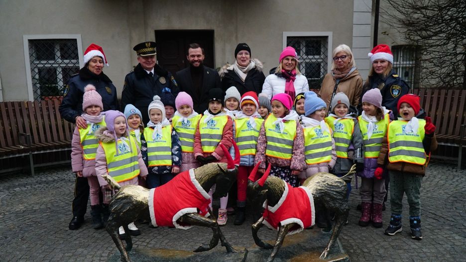 Koziołki są ubierane od 2004 roku. W tym roku ubierały je dzieci z Przedszkola nr 74 im. Misia Uszatka w Poznaniu.