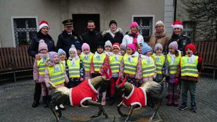 Poznań: Koziołki gotowe na święta. Zostały ubrane przez przedszkolaki