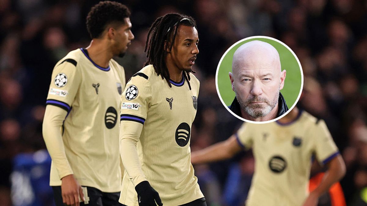   /  Catherine Ivill - AMA/Getty Images i Richard Sellers/PA Images via Getty Images / Na zdjęciu: Jules Kounde i Alan Shearer (w kółeczku)