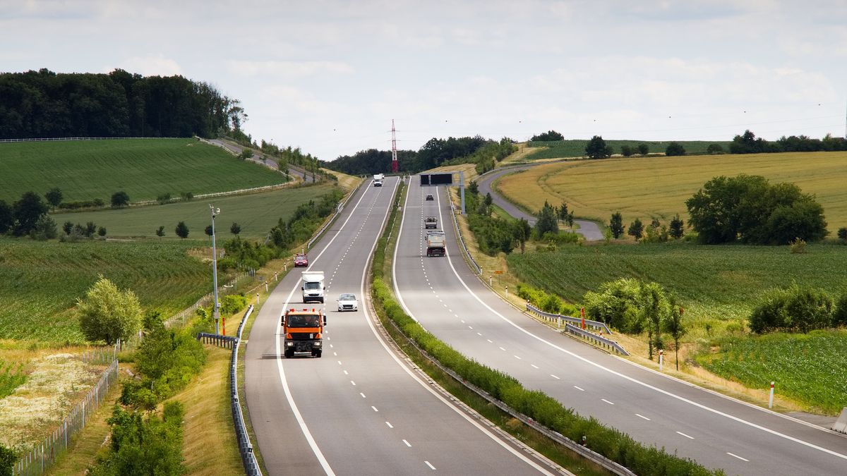 czechy, autostrada, droga