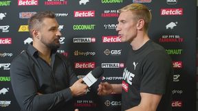 Debiut i wygrana Piotra Liska w Fame MMA: "Wiedziałem, co potrafię"