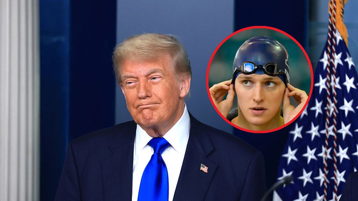 Getty Images / Joe Raedle/Rich von Biberstein/Icon Sportswire / Na zdjęciu: Donald Trump i Lia Thomas