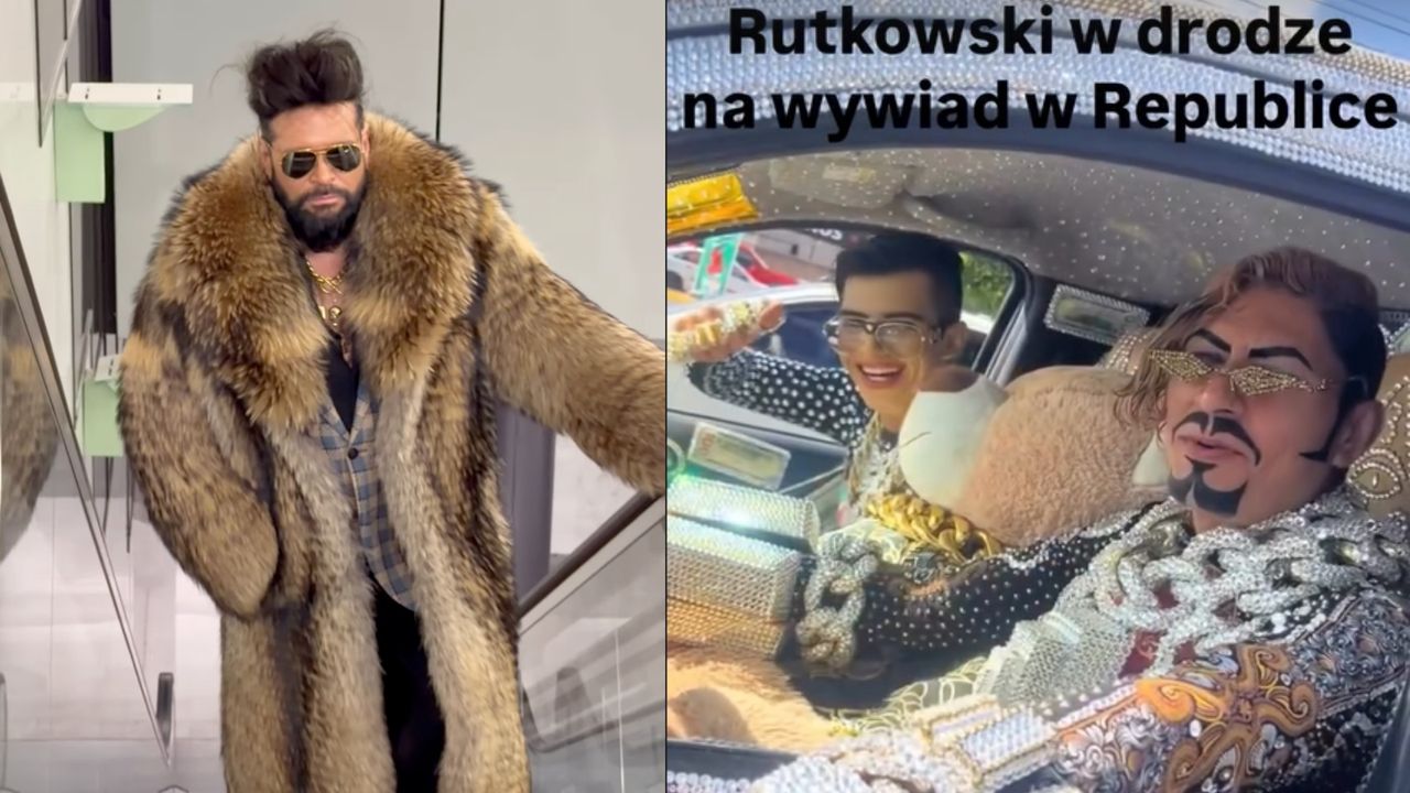 Krzysztof Rutkowski pokazał się w FUTRZE. Bezlitośni internauci ruszyli z MEMAMI