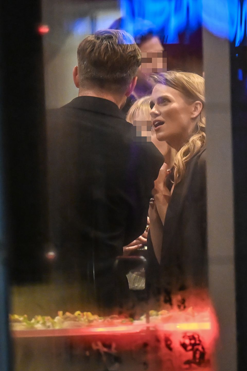 Agnieszka Kaczorowska i Marcin Rogacewicz bawią się na bankiecie