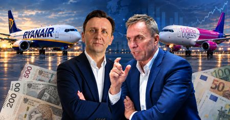 "Może zapłaciłby tu trochę podatku?" Ryanair odpowiada szefowi Wizz Aira