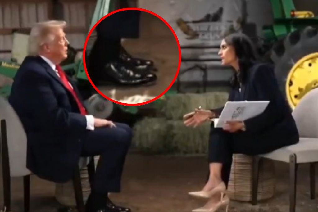 Trump zdeptał mikrofon i wyszedł z wywiadu. Lawina komentarzy