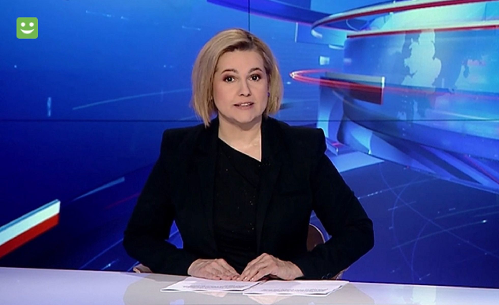 Główne wydanie wtorkowych "Wiadomości" prowadziła Edyta Lewandowska