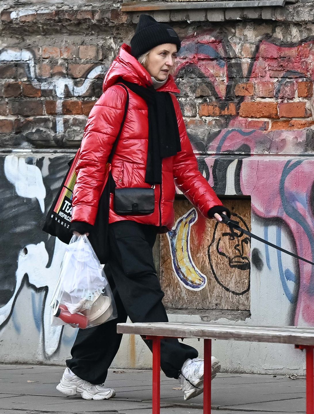 Izabela Kuna "przyłapana" na mieście
