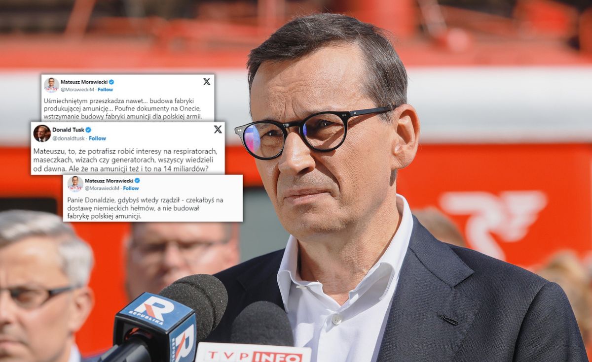  "Mateuszu, potrafisz robić interesy". Morawiecki odpowiada Tuskowi