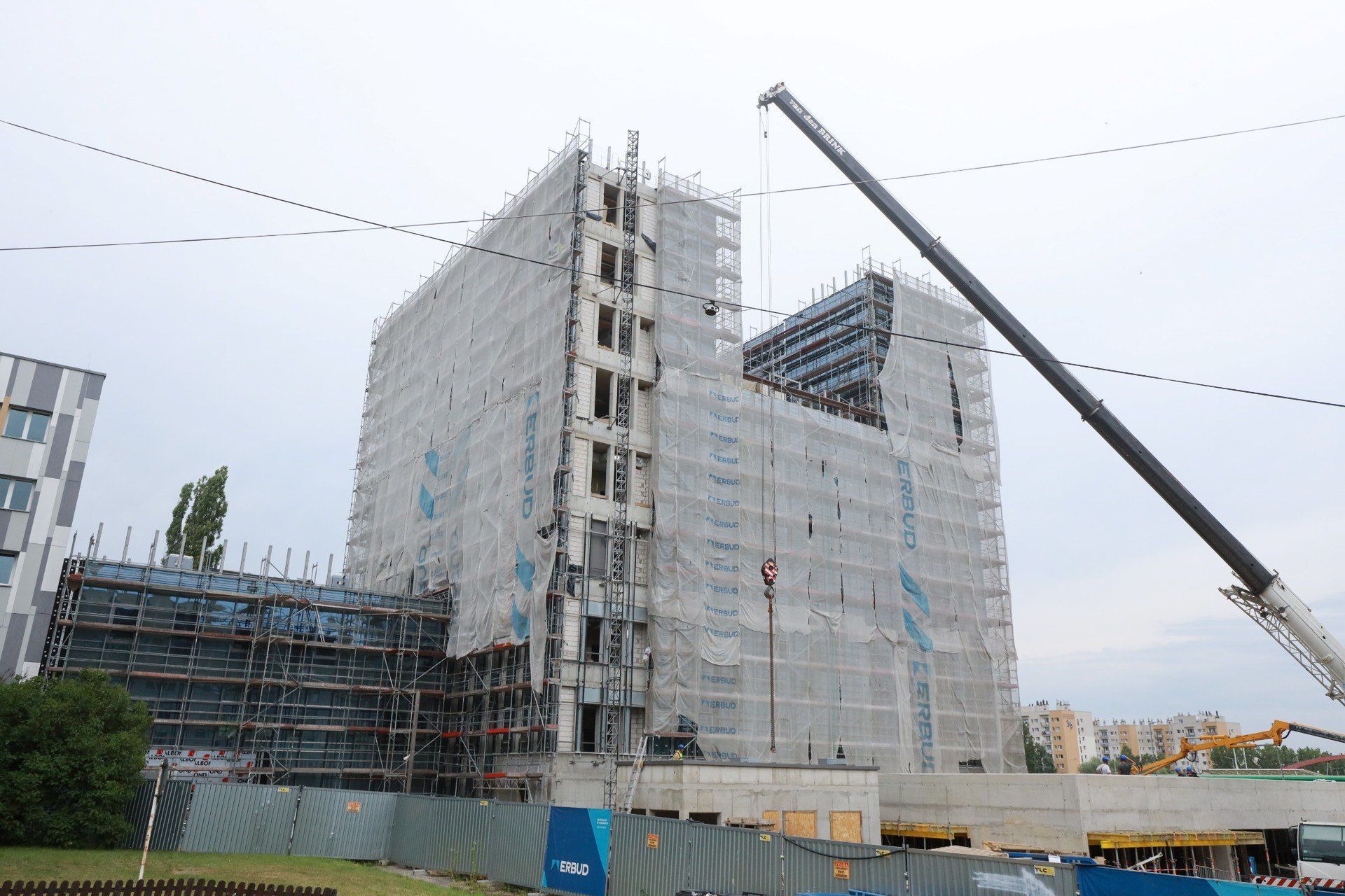 Budowa Sądu Rejonowego Katowice - Wschód przy ul. Francuskiej