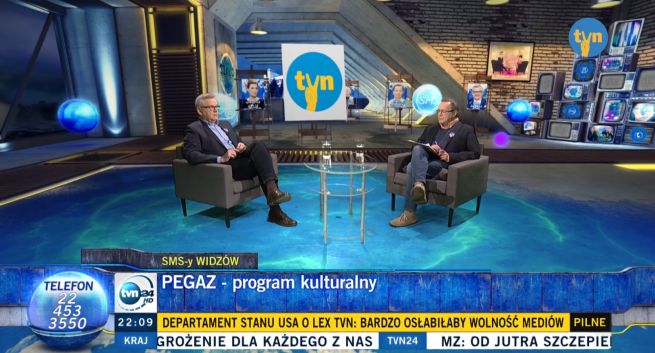 TVN24 bezpłatnie w Player i w najtańszych pakietach operatorów płatnej telewizji. „Olbrzymie zainteresowanie Lex TVN”