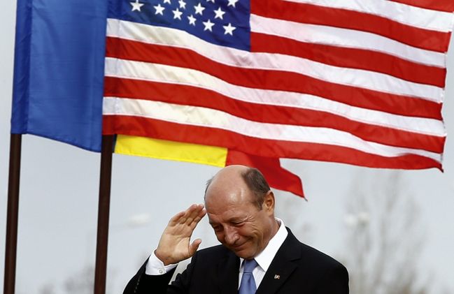 Traian Basescu, prezydent Rumunii na inauguracji