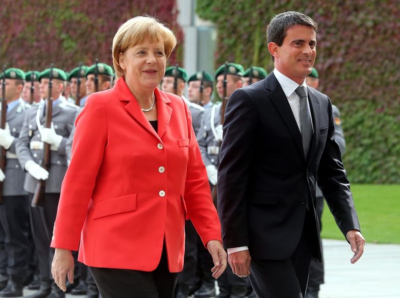Manuel Valls z wizytą w Niemczech. Rozmowy z Merkel nie będą łatwe?