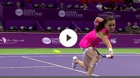 Radwańska - Vinci: Przepiękne zagranie Polki