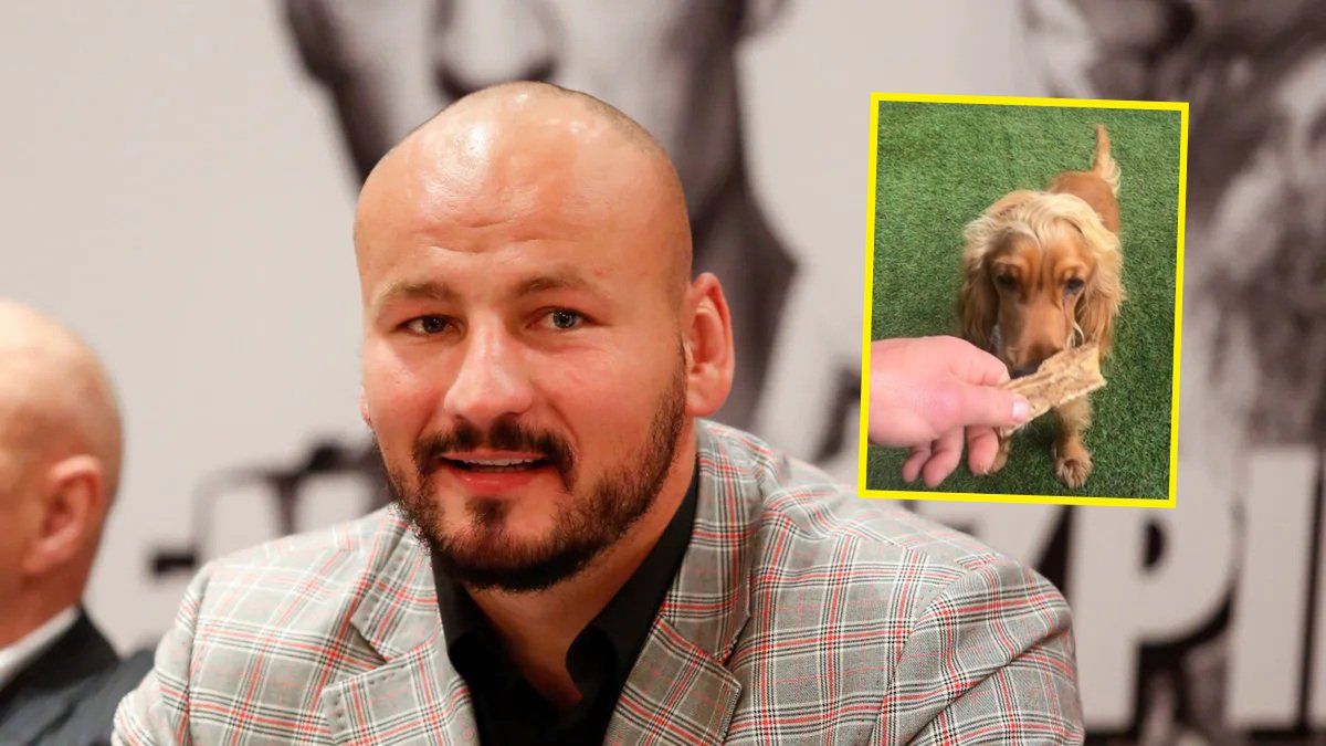 WP SportoweFakty / Anna Klepaczko/Instagram / Na zdjęciu: Artur Szpilka i jego nowy pupil