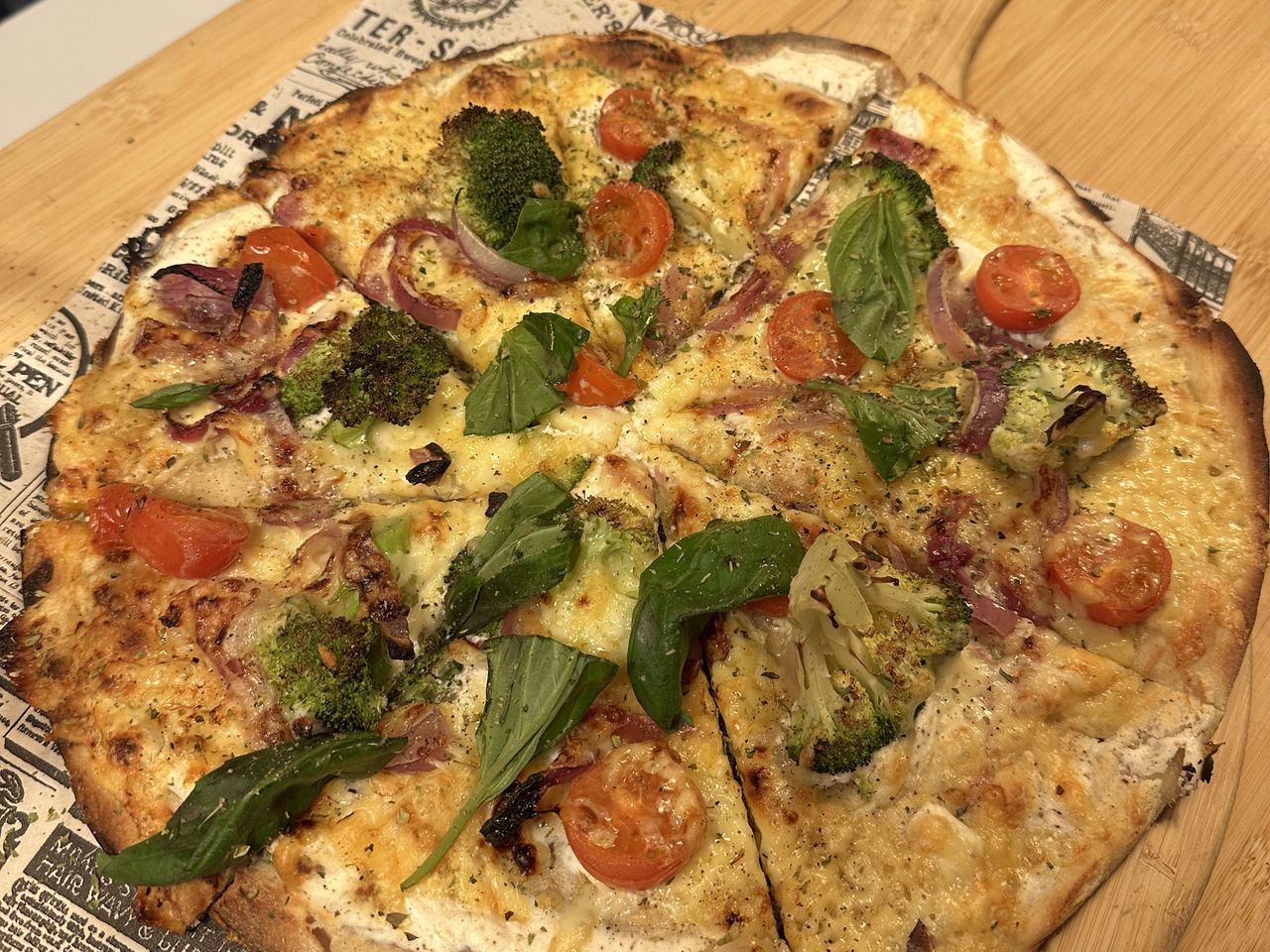 Pizza w La Pizzateka Málaga