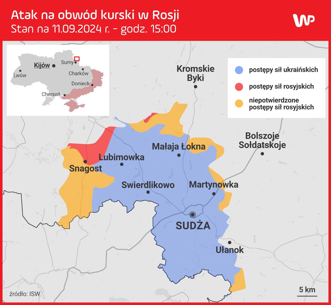 Pierwsze zdobycze Rosjan w kontrofensywie w obwodzie kurskim