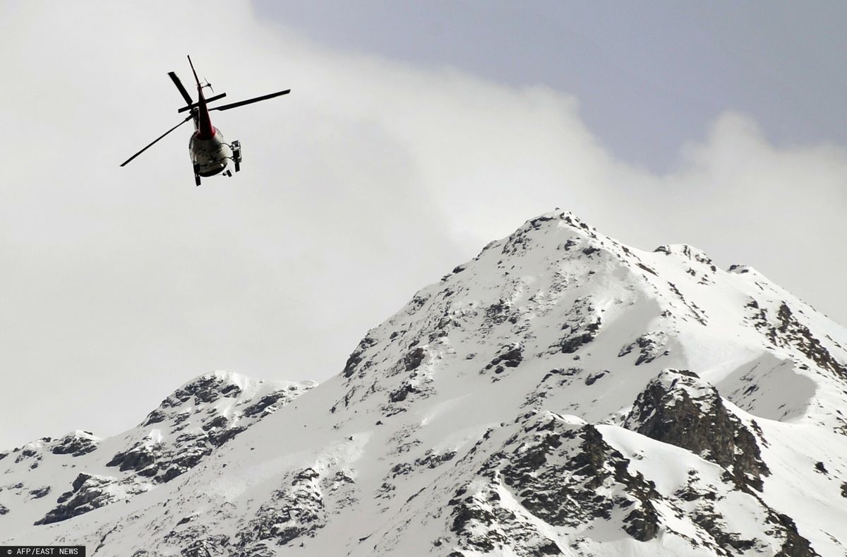 Znaleziono zwłoki pięciu narciarzy  zaginionych w Alpach Szwajcarskich. Zdjęcie ilustracyjne
