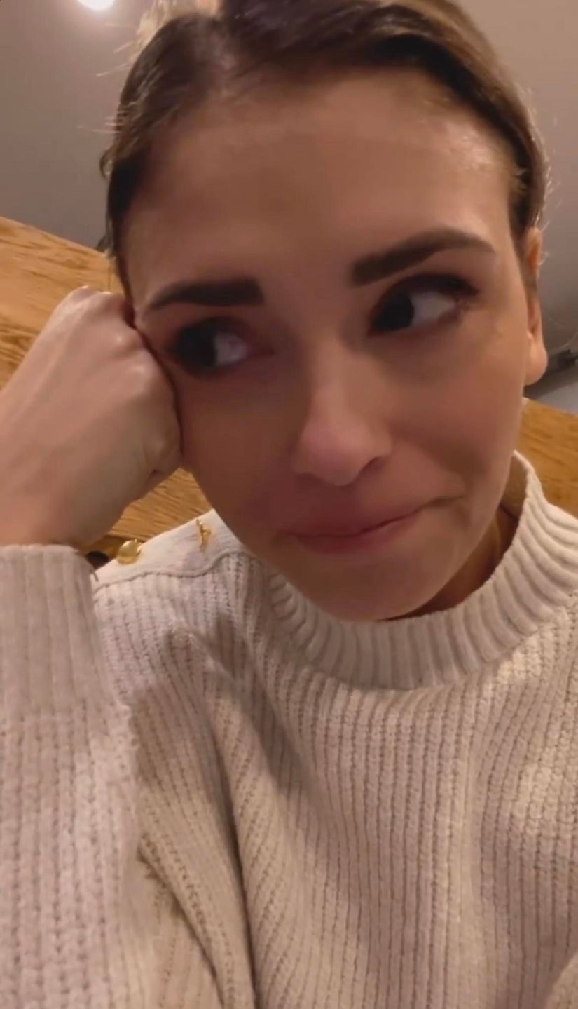 Klaudia Halejcio podświetliła dom kolorami ukraińskiej flagi