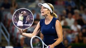 Obrazki poszły w świat. Oto co stało się przy siatce po porażce Collins