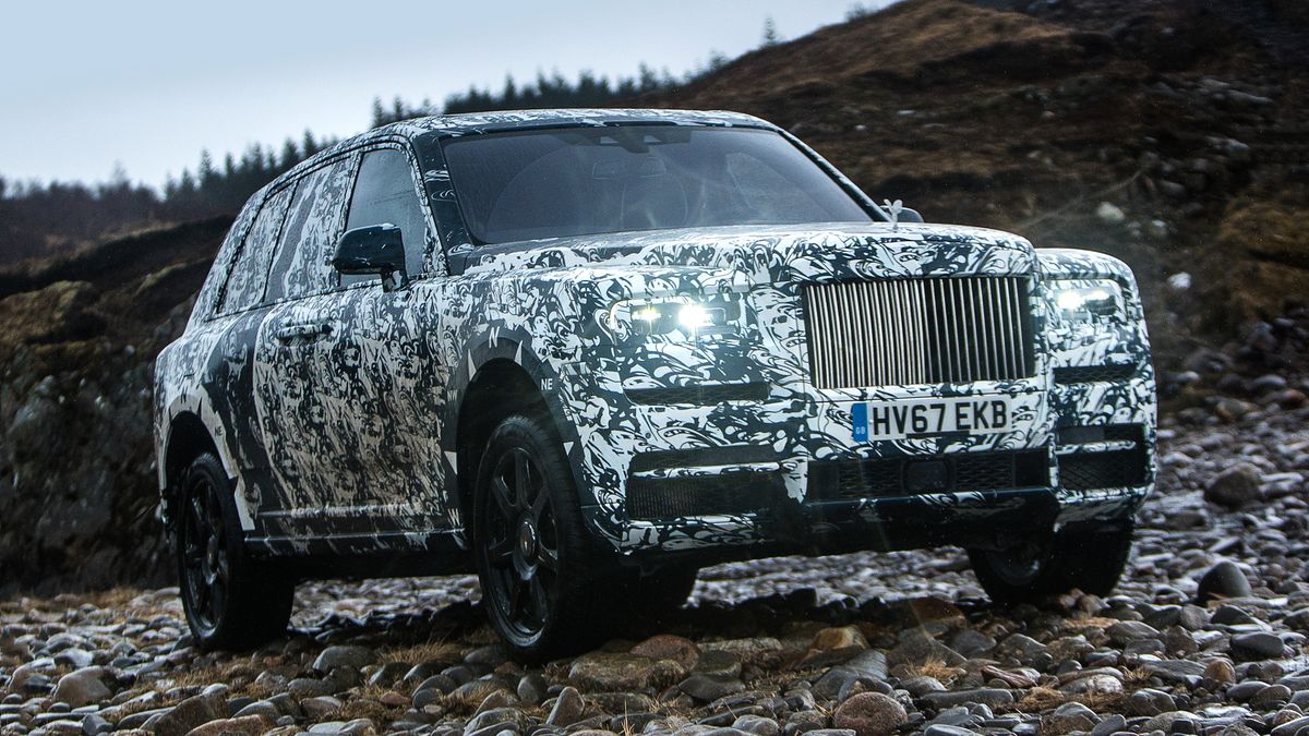 Cullinan przede wszystkim na być Rolls-Roycem.