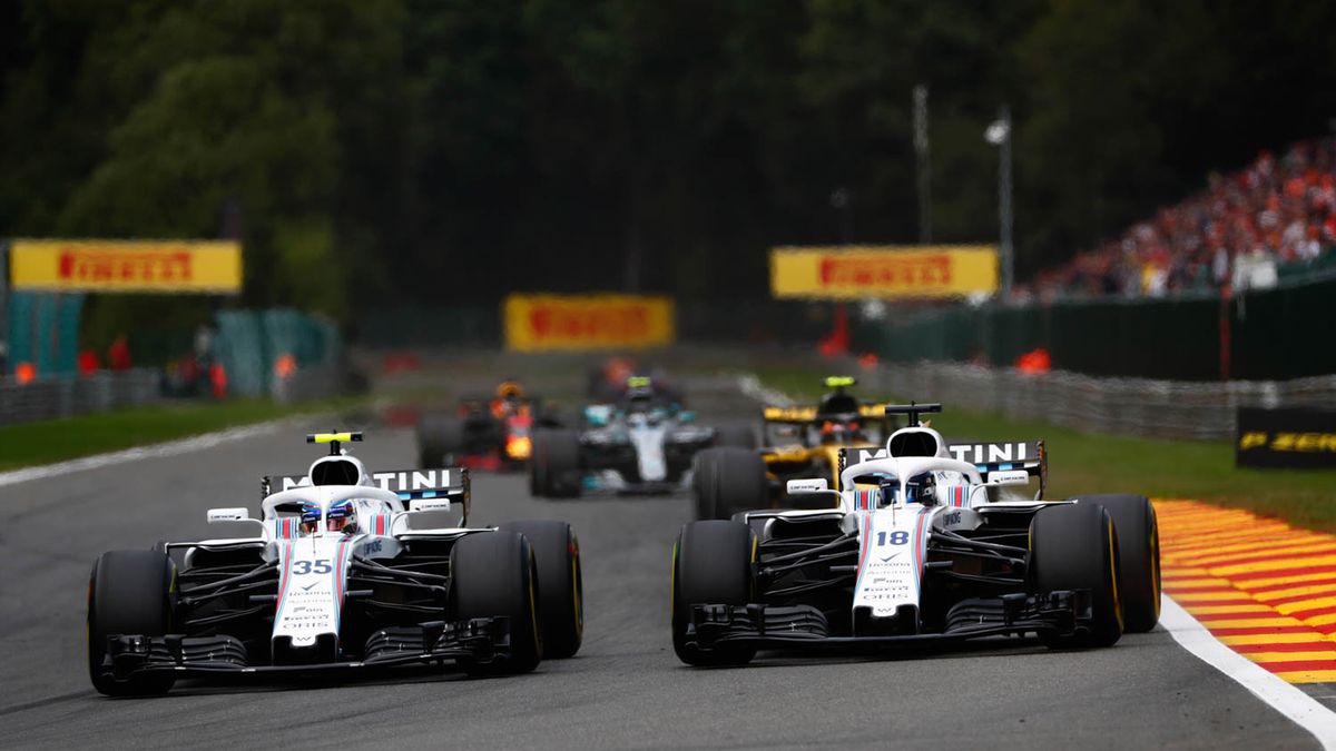 Materiały prasowe / Williams / Williams podczas wyścigu F1