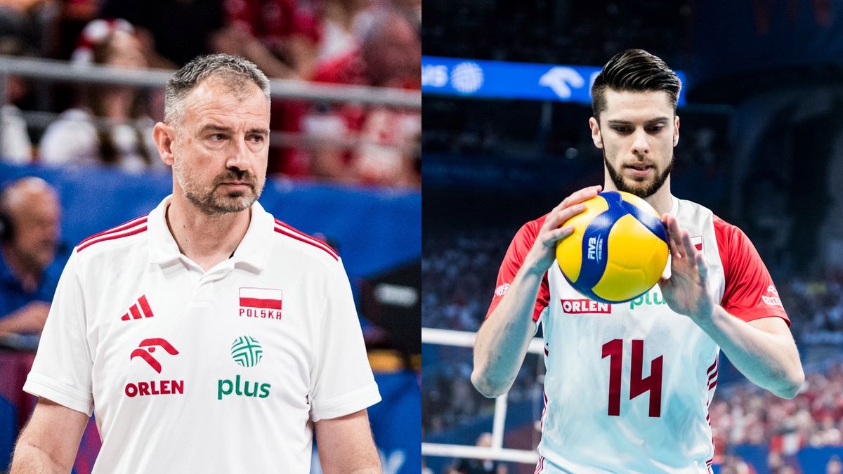 WP SportoweFakty / Michał Mieczkowski / Na zdjęciu: Nikola Grbić i Aleksander Śliwka