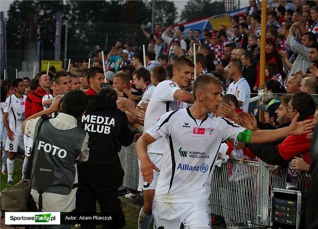 Adam Danch nie ukrywał rozczarowania z remisu w meczu z Pogonią Szczecin