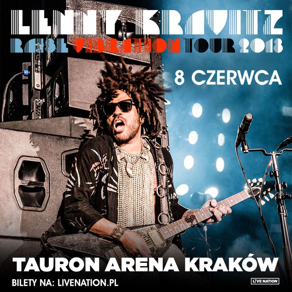 Lenny Kravitz zagra w Krakowie w czerwcu!