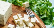 Pasta pieczarkowa z wędzonym tofu