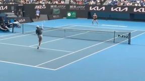 Trening jak mecz. Świątek i Sabalenka przyciągnęły uwagę kibiców