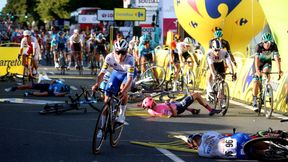 Kolarstwo. Tour de Pologne. Straszny wypadek na mecie. Czesław Lang: Jakobsen stracił przytomność, uderzył głową