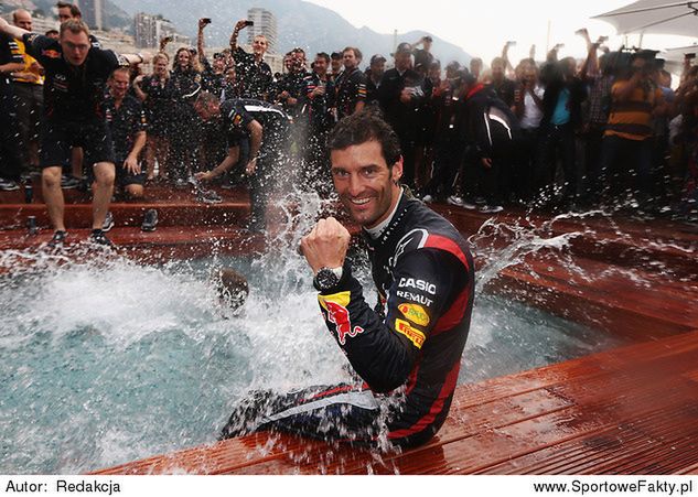 Mark Webber czekał aż rok, by ponownie wywalczyć pole position