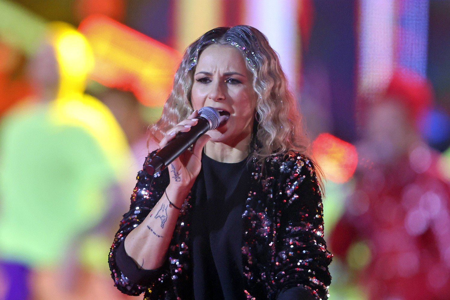 Anna Świątczak na Sylwestrowej Mocy Przebojów 2022
