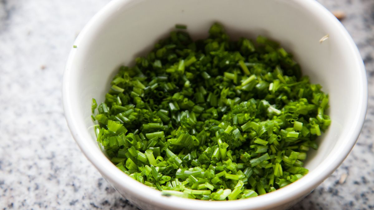 Marynowany szczypiorek  - Pyszności