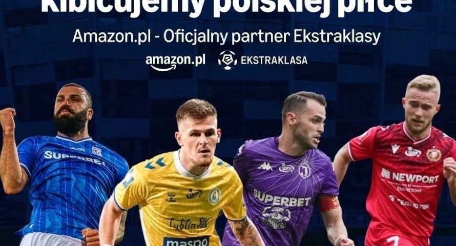 Amazon wchodzi w Polsce w sponsoring sportu. Umowa z Ekstraklasą