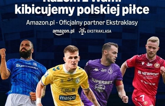 Amazon wchodzi w Polsce w sponsoring sportu. Umowa z Ekstraklasą