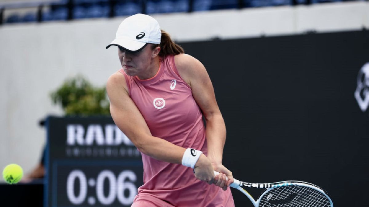 Getty Images / Peter Mundy/Speed Media/Icon Sportswire  / Na zdjęciu: Iga Świątek