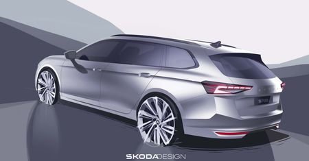 Škoda prezentuje szkice nowego Superba. Rewolucji nie będzie