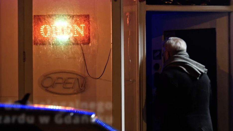 Nielegalny punk hazardowy przy Podwalu Staromiejskim w Gdańsku