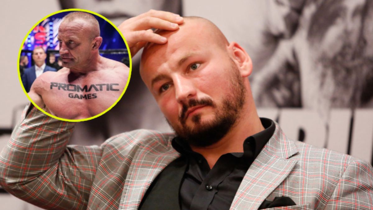 Na dużym zdjęciu: Artur Szpilka (WP SportoweFakty), na małym zdjęciu: Mariusz Pudzianowski (Materiały prasowe)