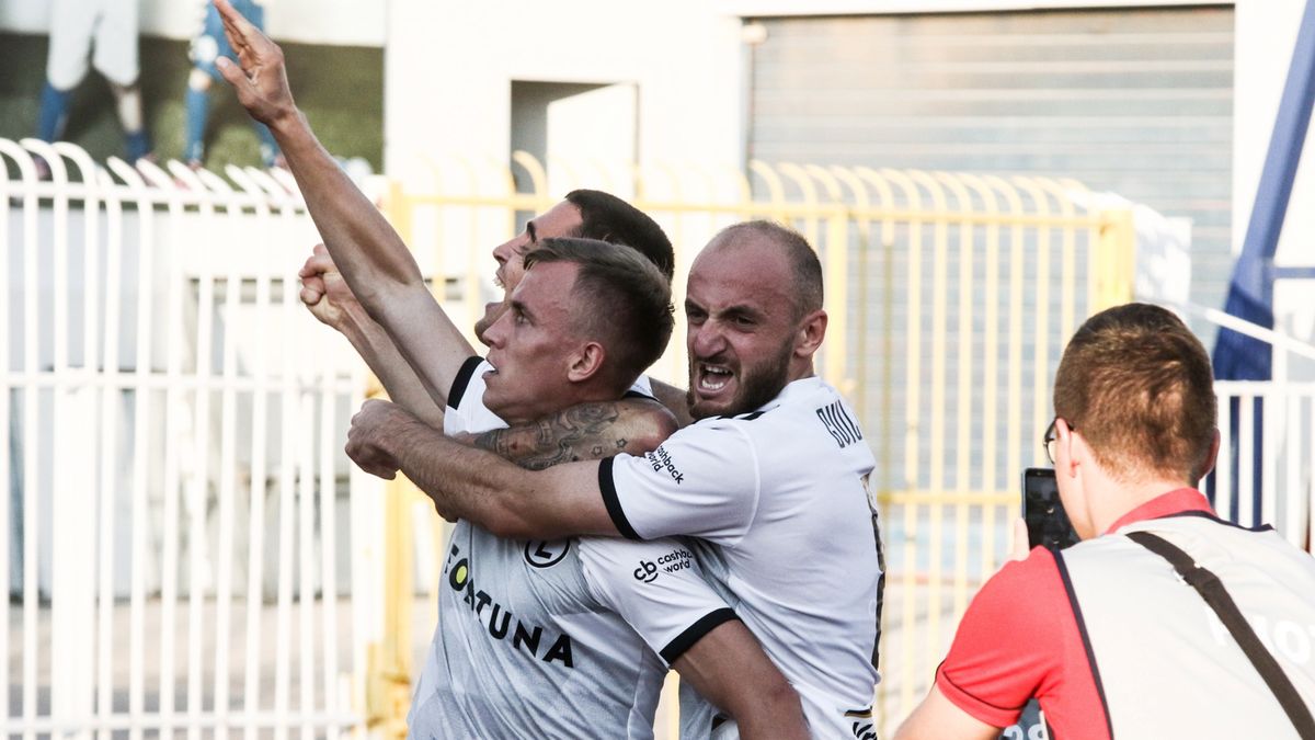 PAP/EPA / Georgia Panagopoulou / Na zdjęciu: piłkarze Legii Warszawa