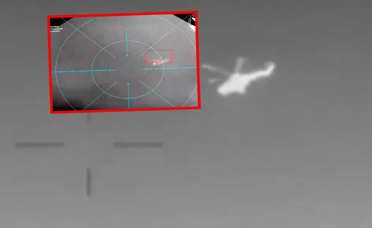 Ukrainian drones strike Russian helicopters near Crimea