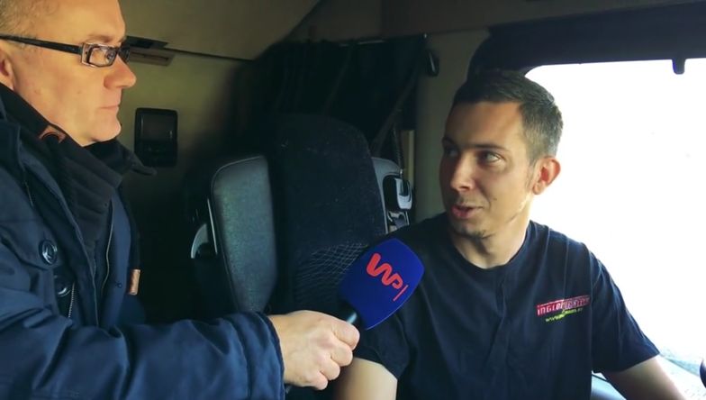 "To najtrudniejsza branża świata". Witold Odrobina sprawdza, jak wygląda praca zawodowego kierowcy