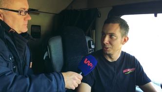 "To najtrudniejsza branża świata". Witold Odrobina sprawdza, jak wygląda praca zawodowego kierowcy