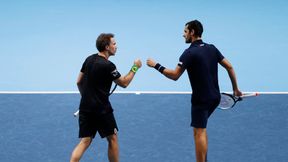 Tenis. ATP Finals: zwycięstwo "jedynek". Mate Pavić i Bruno Soares pokonali Juergena Melzera i Edouarda Rogera-Vasselina