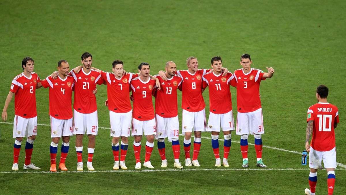 Zdjęcie okładkowe artykułu: Getty Images / Michael Regan - FIFA / Na zdjęciu: reprezentacja Rosji