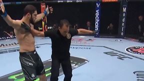 Przerażający nokaut na gali UFC. Już nawet nie dobijał rywala