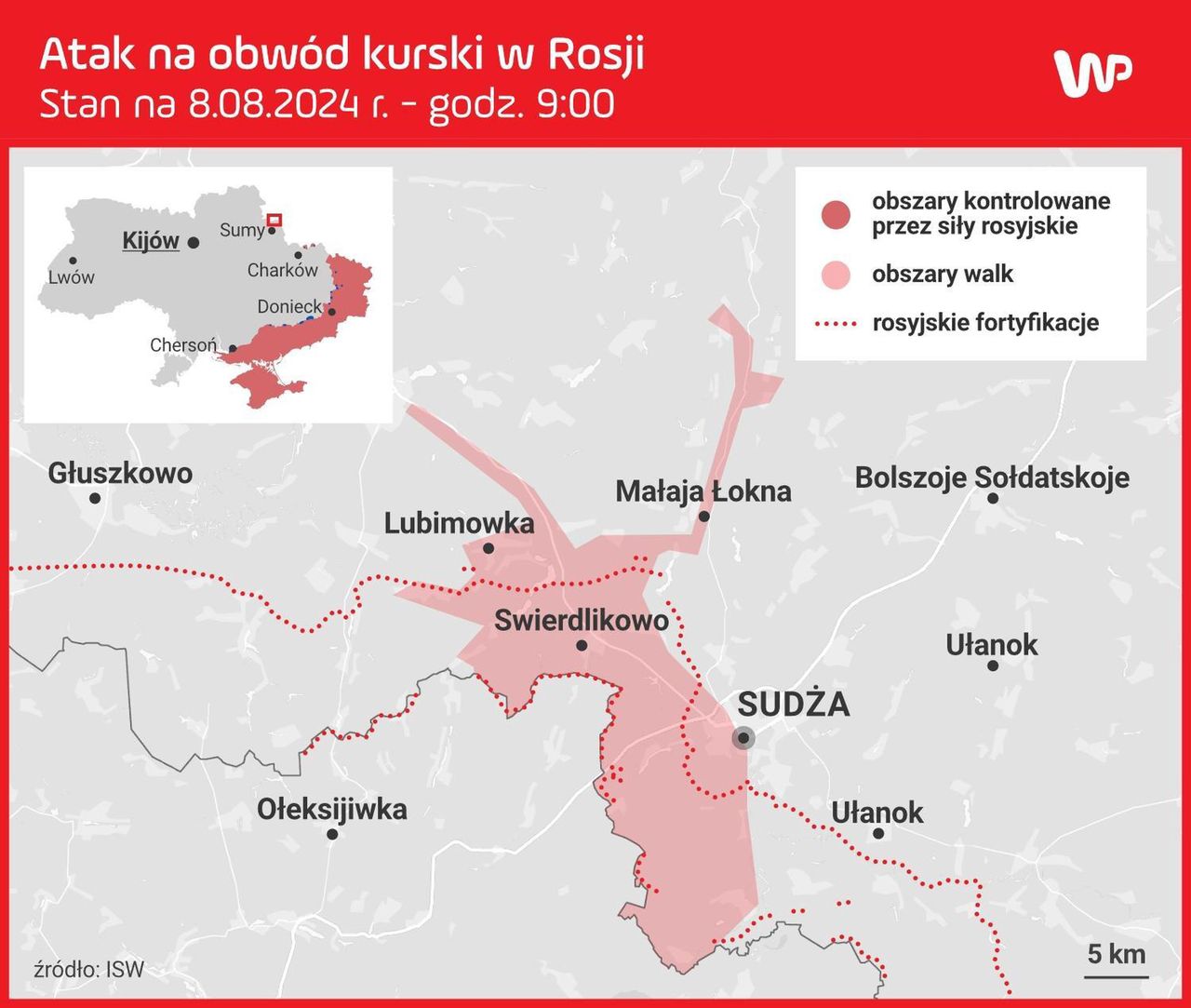 Atak na obwód kurski w Rosji.